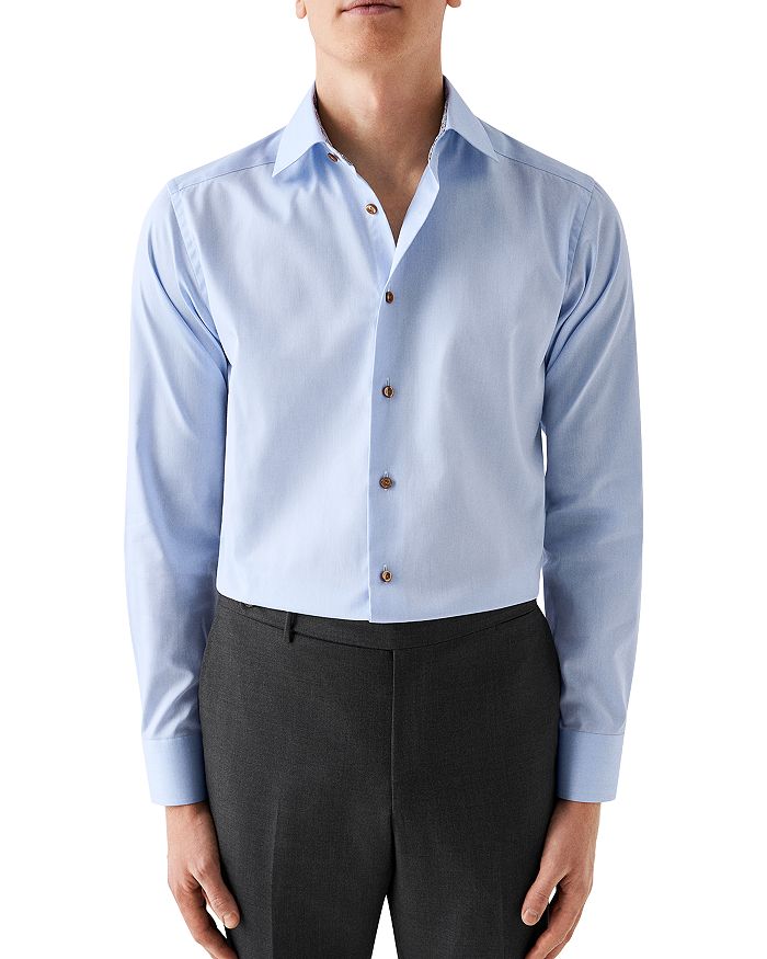 Eton - Slim Fit Paisley Twill Shirt