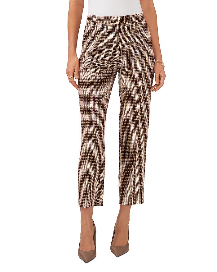 VINCE CAMUTO Tailored Straight Ankle Pants | Bloomingdale's