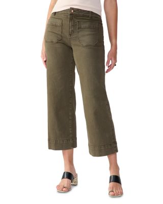 Sanctuary - The Marine Cropped Wide Leg Pants