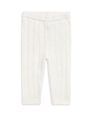 Unisex Cotton Cable Knit Sweater Pants - Baby