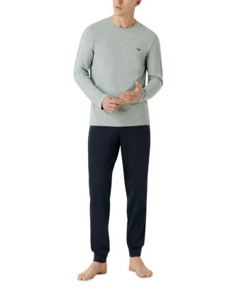 Emporio Armani Armani Cotton Blend Comfort Fit Pajamas | Bloomingdale's