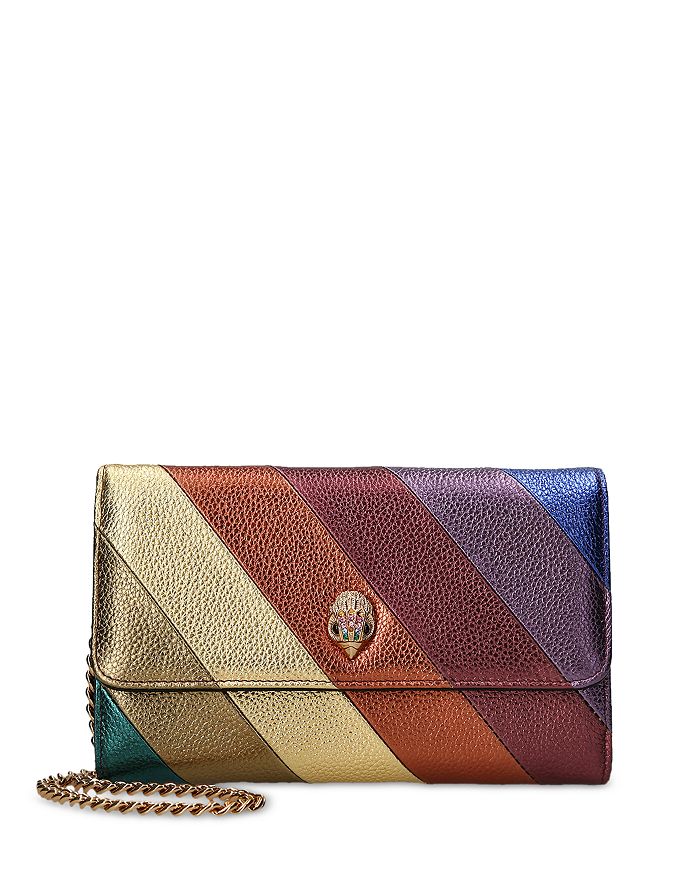 KURT GEIGER LONDON Leather Wallet on a Chain | Bloomingdale's