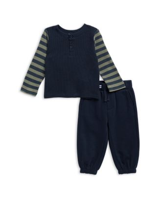 Splendid Boys' Dylan Striped Long Sleeved Top & Pants Set - Baby ...