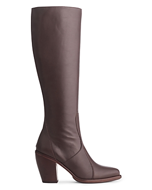 Shop Rag & Bone Women's Mustang Block Heel Knee High Boots In Brown