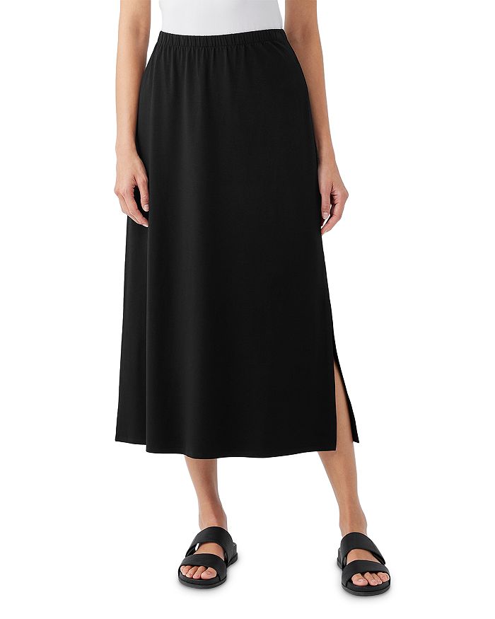 Knit midi skirt with pockets sale