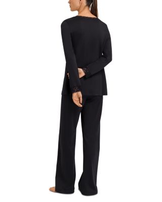 Moments Cotton Lace Trim Pajamas Set