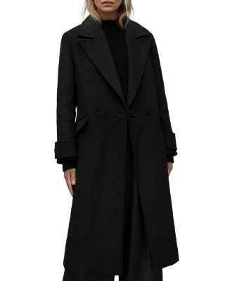 Allsaints Mabel Coat In Black