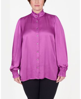 Mayes NYC - Torie Ruffle Collar Blouse