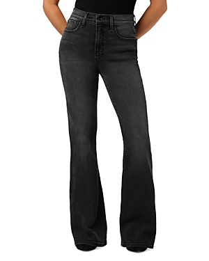 JOE'S JEANS PETITES THE MOLLY HIGH RISE FLARED JEANS IN GUILT FREE