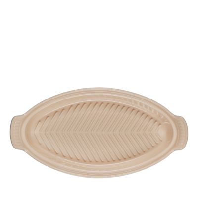 Oval Stoneware Fish Baker
