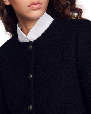 Sandro Wallace Short Bouclé Jacket | Bloomingdale's
