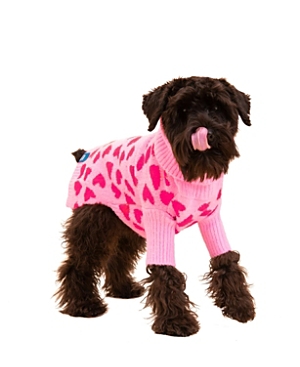 Little Beast The Love Sweater For Dogs In Pink And Red