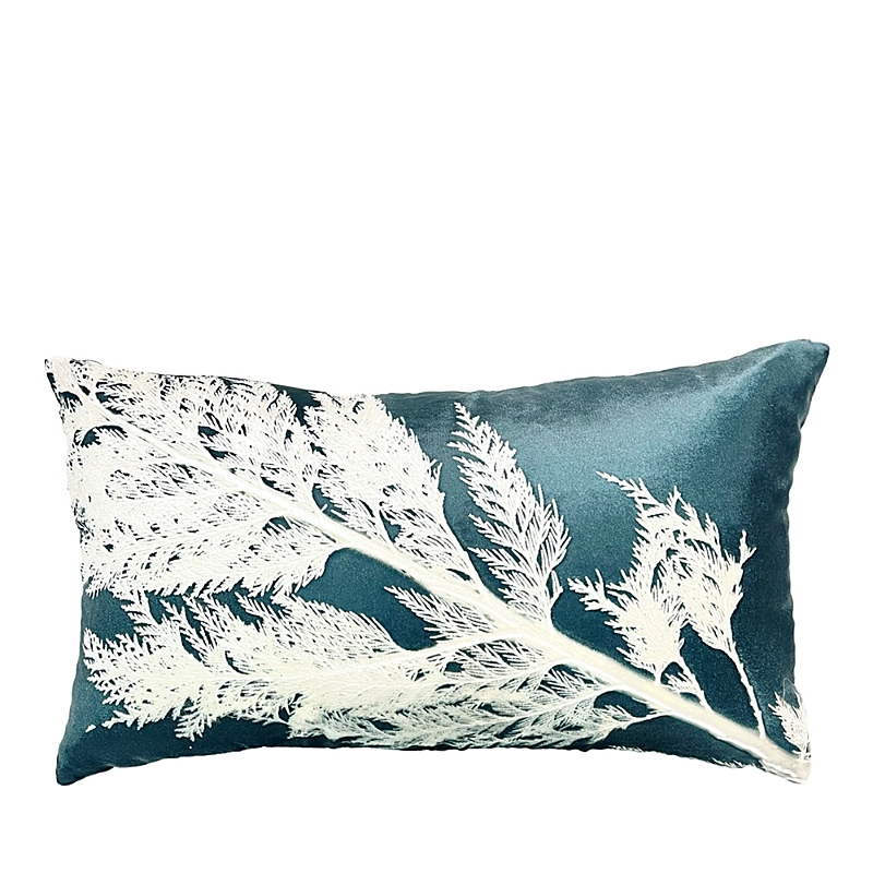 Aviva Stanoff Forest Malachite Signature Velvet Collection Pillow, 12 X 20 In Malachite