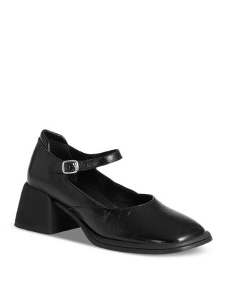 Vagabond Shoemakers - Women's Ansie Square Toe Ankle Strap Pumps