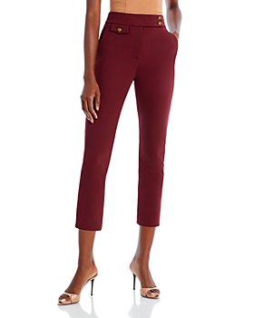Red Skinny Pants for Women: Trousers, Slim & More - Bloomingdale's