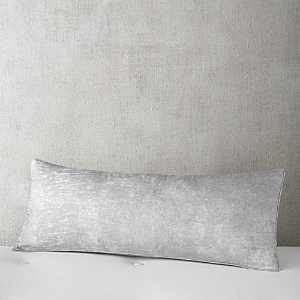 Hudson Park Collection Rippled Decorative Pillow, 14 X 36 - 100% Exclusive In Pale Silver