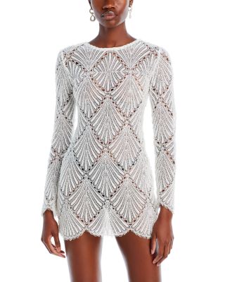 Bloomingdales lace dress hotsell