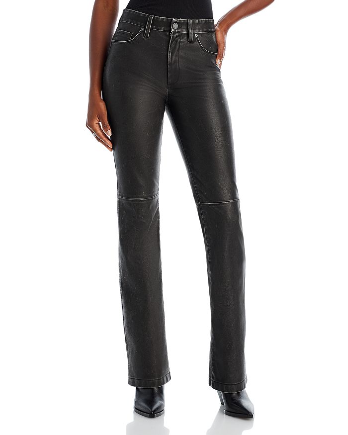 BLANKNYC High Rise Faux Leather Pants | Bloomingdale's