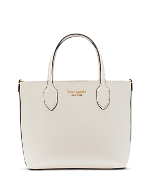 Kate Spade Bleecker Medium Saffiano Leather Crossbody Tote Bag In Cream