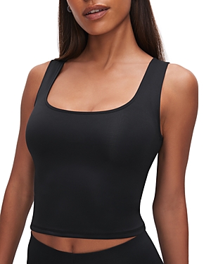 GOOD AMERICAN SCUBA SCOOP NECK TANK