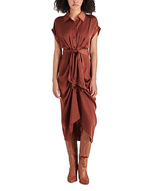 Steve Madden Tori Midi Dress In Cinnamon