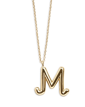 Baublebar Bubble Initial Necklace In M
