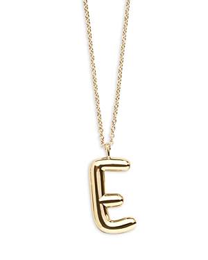 Baublebar Bubble Script Initial Necklace