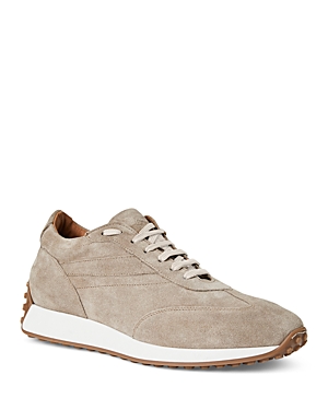 Bruno Magli Duccio Sneaker In Taupe Suede