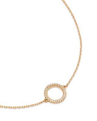Diamond Circle Bracelet Collection in 14K Gold, 0.08 tcw