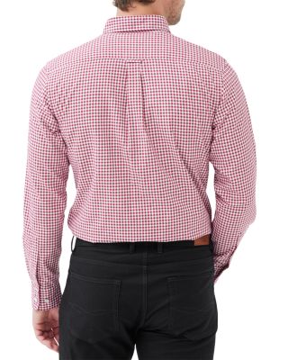 Gunn Check Oxford Long Sleeve Slim Fit Shirt