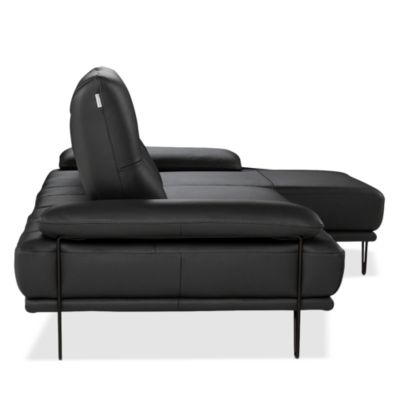 Amica 2-Piece Leather Sectional