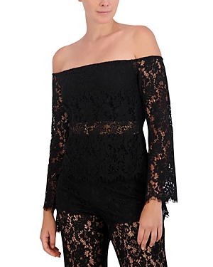 Off-the-Shoulder Lace Top