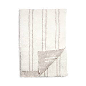 Barefoot Dreams Cozychic Double Pinstripe Throw - 100% Exclusive In Pearl/sand
