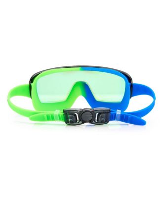  Bling2o Cyborg Cyan Prismatic Swim Goggles for Boys - Ages 2-7