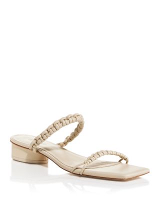 Cult Gaia Women's Milo Woven Slide Sandals