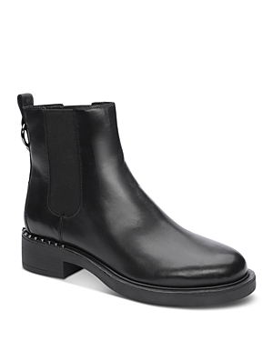 Ash Fancy 60mm Rockstud-detail Leather Boots In Black