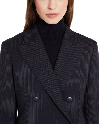 Max Mara Studio Sella Double Breasted Blazer | Bloomingdale's