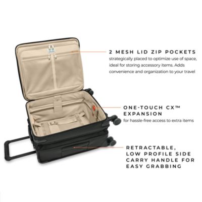 Baseline Global Carry On Spinner Suitcase