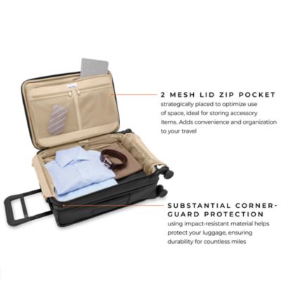 Baseline Essential Carry On Spinner Suitcase