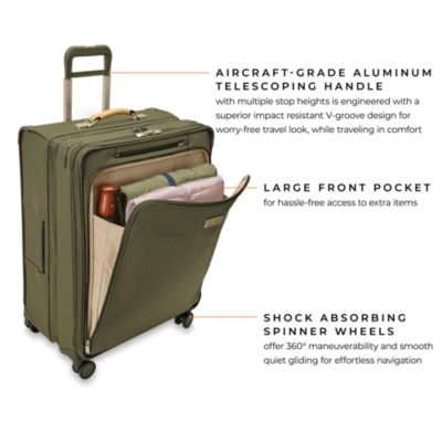 Baseline Large Expandable Spinner Suitcase