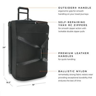 Baseline Large 2 Wheel Duffel Bag