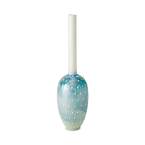 Global Views Lamb's Ear Tall Spotted Vase