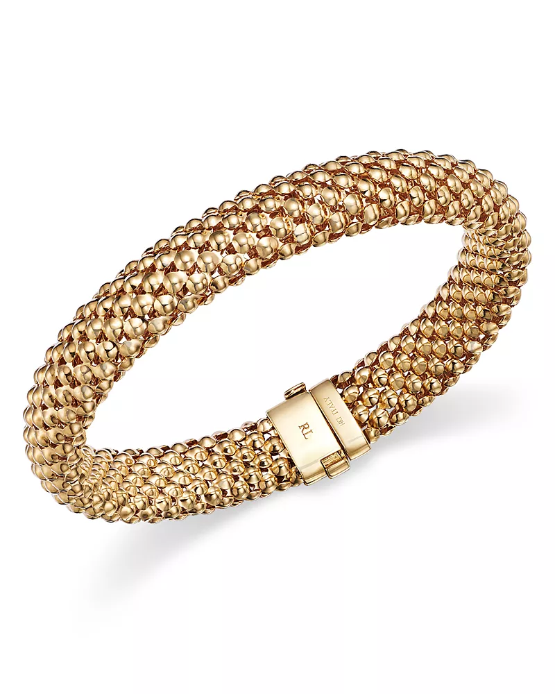 Bloomingdale's Fine Collection Popcorn Link Bracelet in 14K Yellow Gold