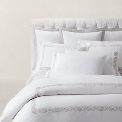 New Ralph Lauren Sateen Current King hot Size Pillow Sham -