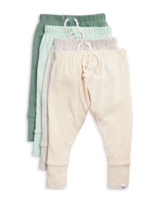 Honest Baby - Girls' 4 Pack Jogger Pants - Baby