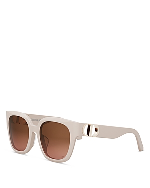 Dior Women's 30montaigne S10f 54mm Square Sunglasses In Pink/brown Gradient