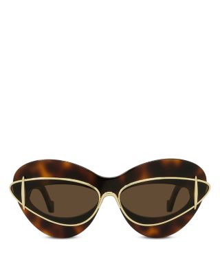 Double Frame Cat Eye Sunglasses, 67mm