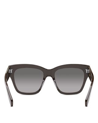 Triomphe Geometric Sunglasses, 55mm