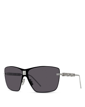 Givenchy 4gem Rectangular Sunglasses In Black