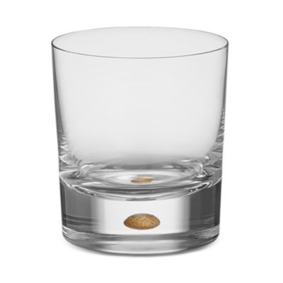 Intermezzo Gold Old Fashion Glass, Set of 2 - Exclusive